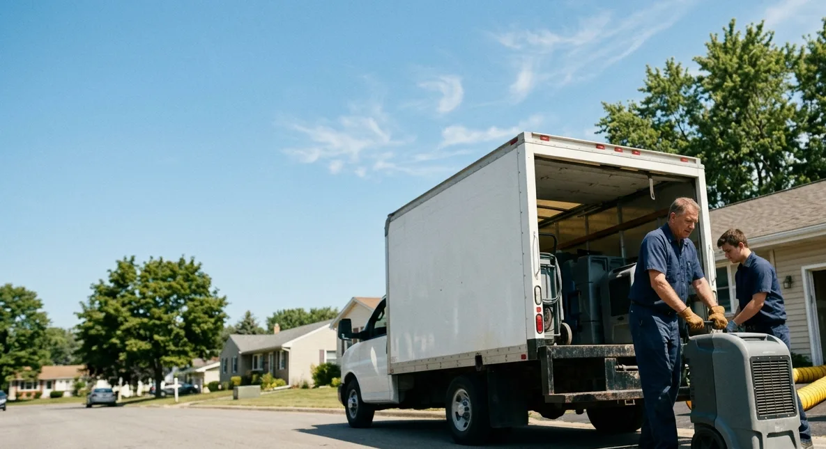 Water Damage Cleanup in Dearborn Heights, MI near me
